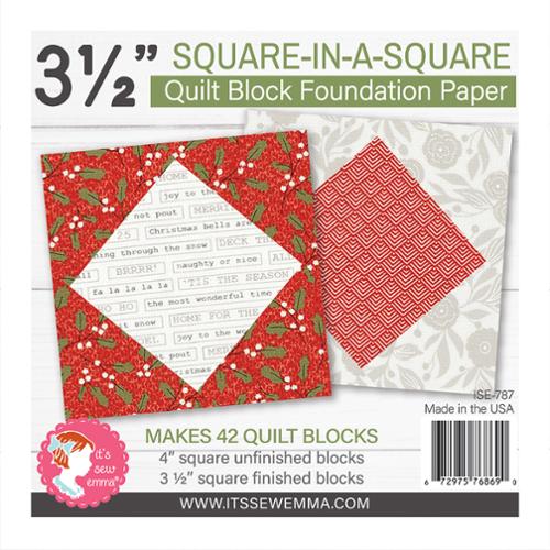 3.5" Square In Square Foundation Paper Tablet