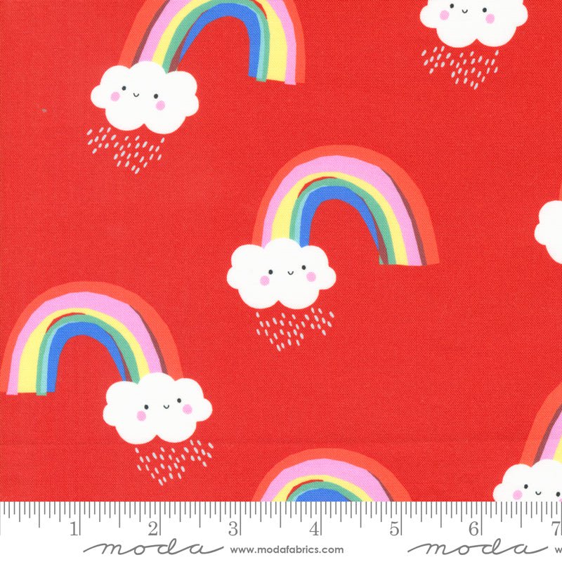 Whatever the Weather: Papercut Rainbows in Rose