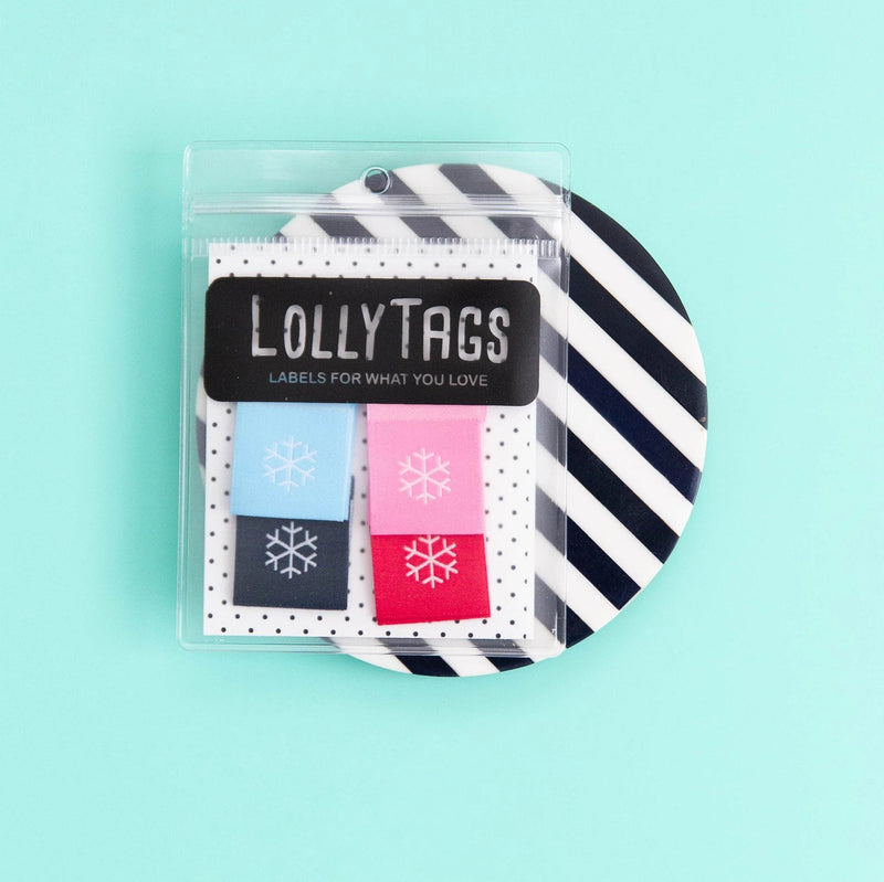 Lolly Tags: Snowflakes