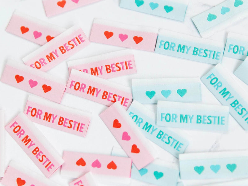 Lolly Tags: For My Bestie in Pink