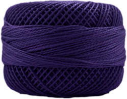 Perle Cotton: 2720 Very Dark Lavender