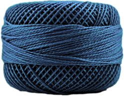 Perle Cotton: 3319 Dark Baby Blue