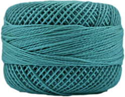 Perle Cotton: 3664 Very Dark Turquoise