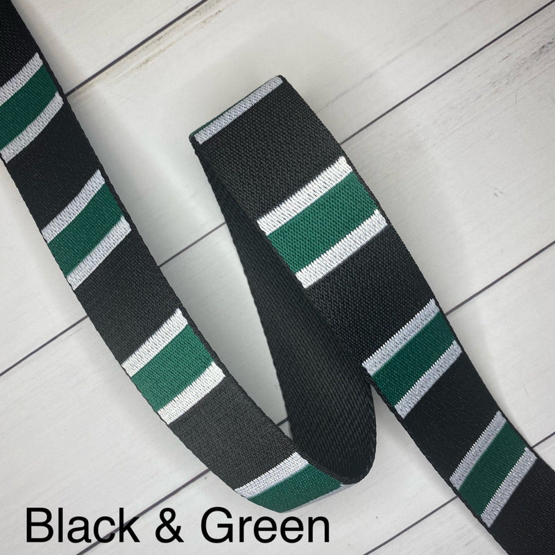 Color Dash Webbing: Black & Green