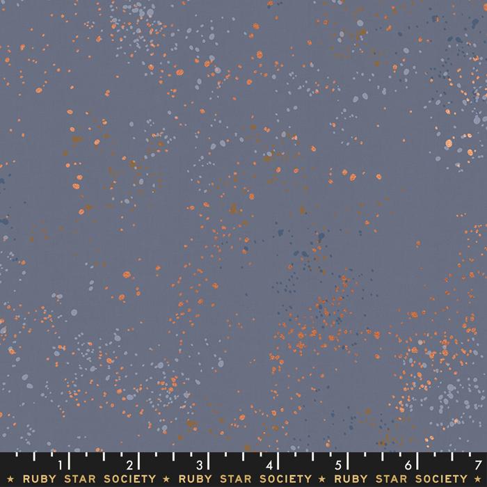 Speckled Metallic Denim - 52M Speckled Metallic Denim - 52M