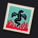 Punch Needle Dragon Kit by Sarah Watts