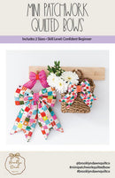 Mini Patchwork Quilted Bow Pattern