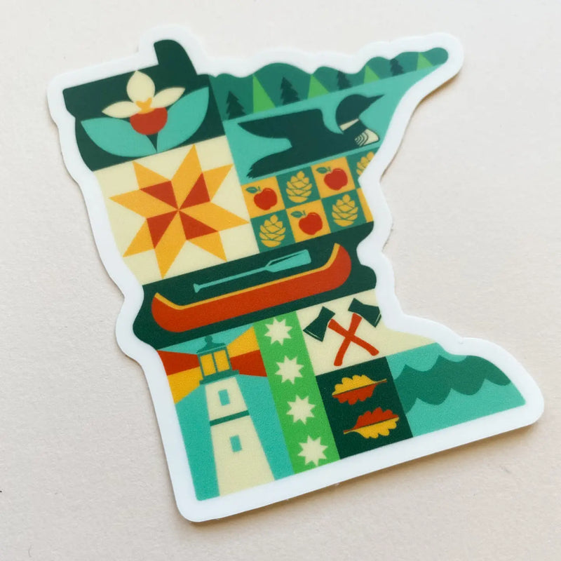 Minnesota State Sticker