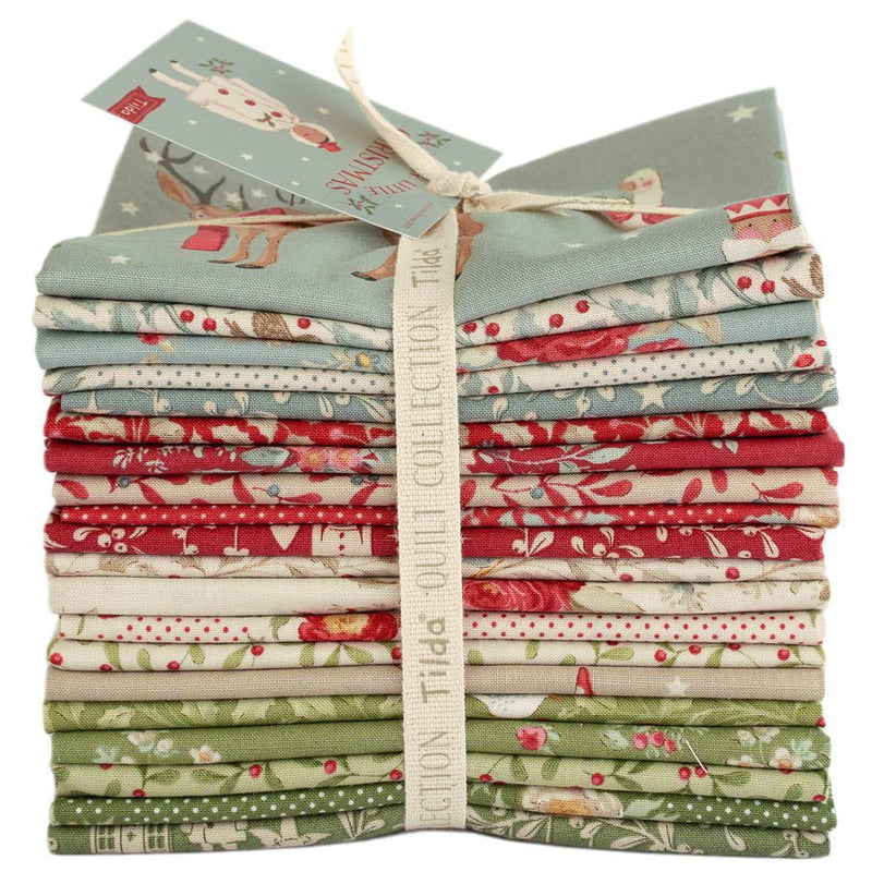Tilda Christmas: Fat Quarter Bundle - 20 pcs