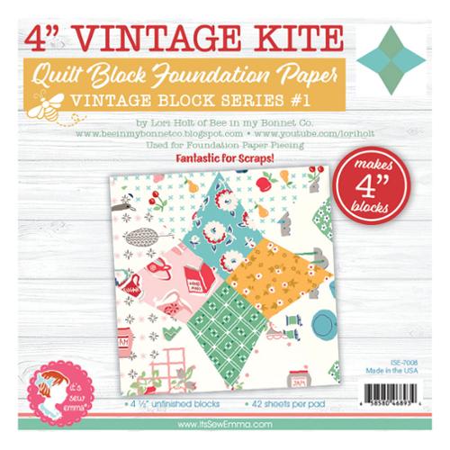 4" Vintage Kite Foundation Paper Tablet