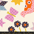 Meadow Star: Applique Menagerie in Daisy
