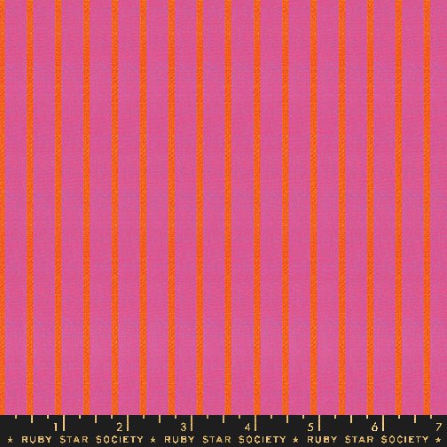 Warp & Weft Lucky: Apron Stripe in Heliotrope