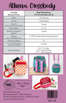 Athena Crossbody Pattern - Stitch Supply Co. 