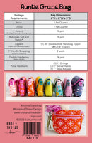Auntie Grace Bag Pattern - Stitch Supply Co. 