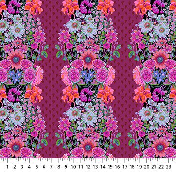 Perennial Border: Beata's Garden in Plum