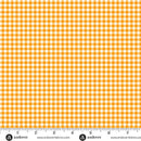 Ghostly Garden: Bitty Gingham in Orange