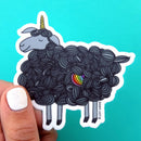 Black Sheep Unicorn Sticker