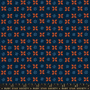 Sugar Maple: Block Print in Navy