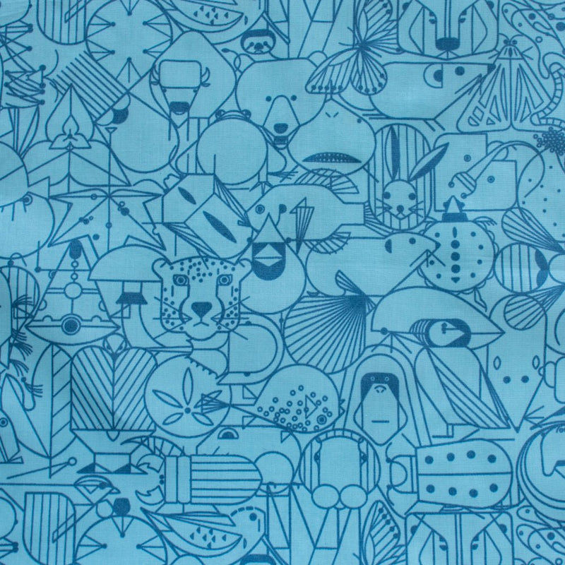 End Papers: Blue Raspberry