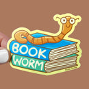 Bookworm Sticker