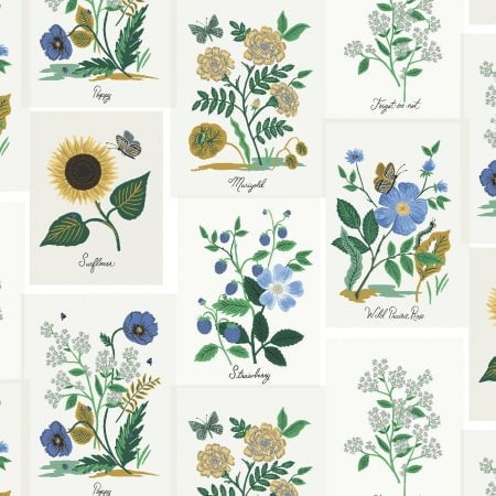 Curio: Botanical Prints in Blue
