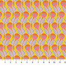 Shooting Star: Bouncy Blooms in Saffron