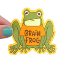 Brain Fog Frog Sticker