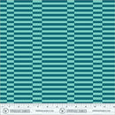 Annabel's Blenders: Broken Stripe in Aqua