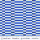 Annabel's Blenders: Broken Stripe in Cobalt