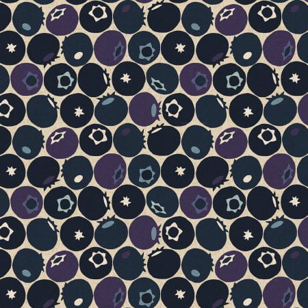 CANVAS Under the Apple Tree: Blueberry in Blueberry Hill