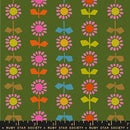 CANVAS Catnap: Daisy Stripe in Sarah Green