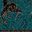 CANVAS Fireglow: Dragon Lair in Metallic Galaxy