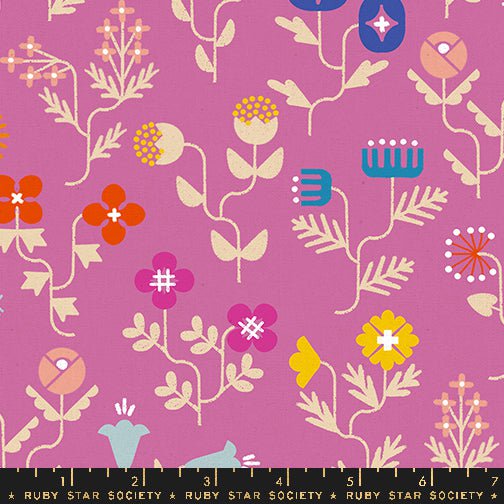 CANVAS Salutations: Forget Me Not in Heliotrope