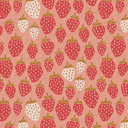 CANVAS Under the Apple Tree: Queen of Berries in Queens Red