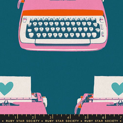 CANVAS Best Day Ever: Typewriters in Teal
