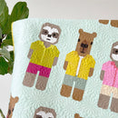 Capybara and Sloth Pattern