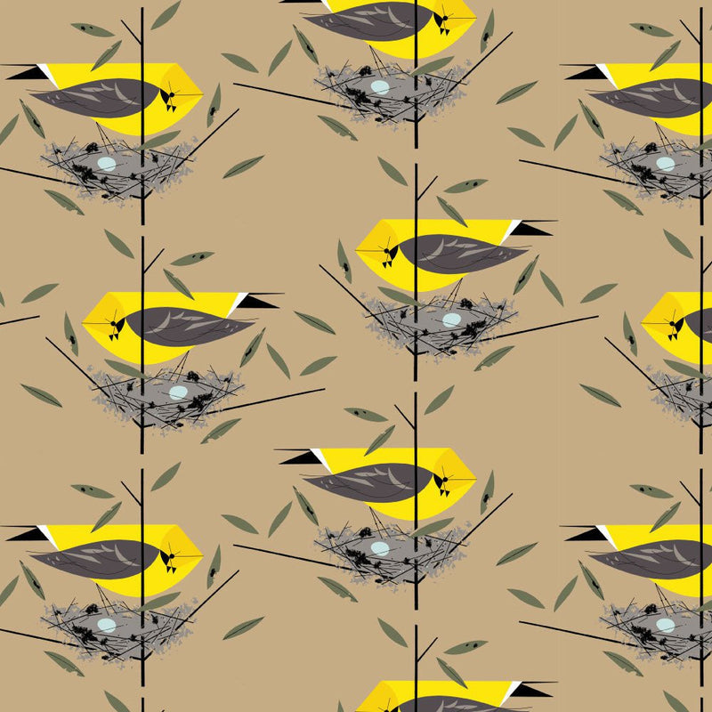 Ford Times Birds: Nesting Yellow Bird
