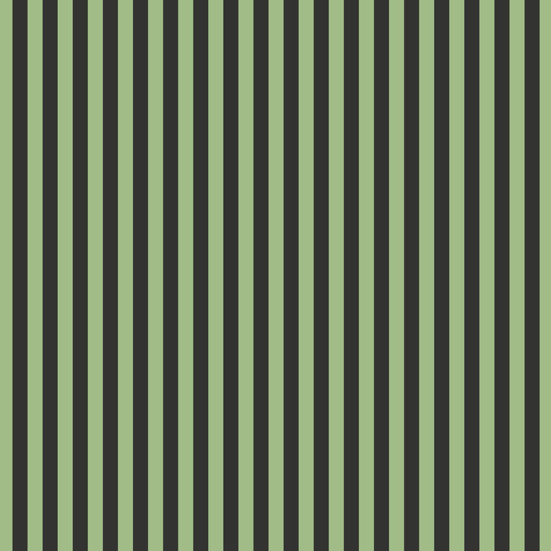 Rifle Halloween: Cabana Stripe in Green