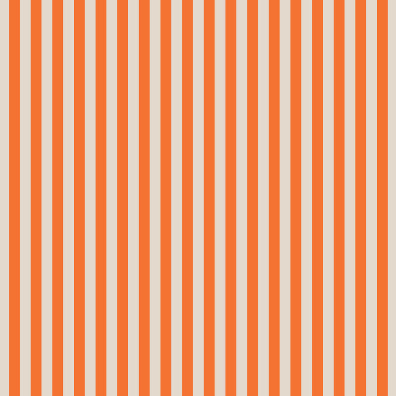 Rifle Halloween: Cabana Stripe in Orange