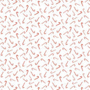 Snow Day Fun: Candy Cane Toss in White