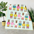 Capybara and Sloth Pattern