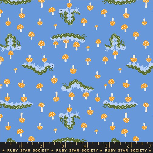 Hello Alice: Caterpillar in Lindley Blue