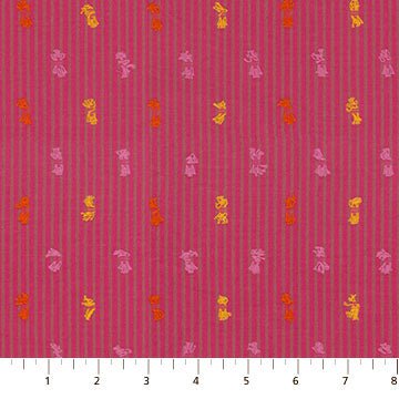 Garden Variety Woven: Channeling in Magenta