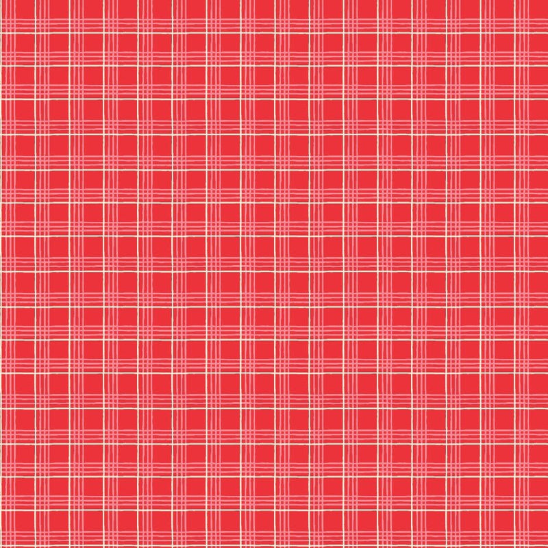 Oh What Fun: Christmas Plaid in Red