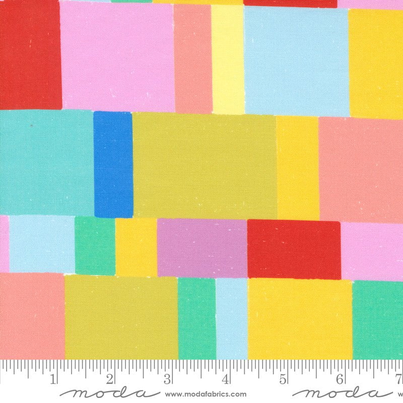 Whatever the Weather: Color Blocks in Rainbow