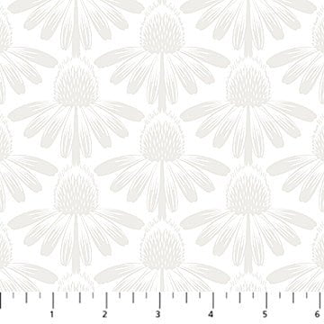 Indelible Soft: Coneflower in Oat