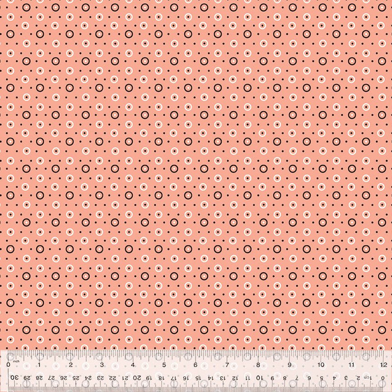 Bonny: Dot and Circle in Coral
