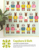 Capybara and Sloth Pattern