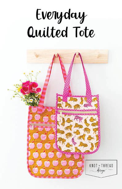 Everyday Quilted Tote Pattern