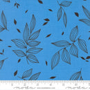 True to Hue: Falling Leaves in Blue